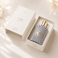 Boîte coulissante rigide en carton recyclé avec logo personnalisé, flacon de parfum vide de 10 ml, 30 ml, 50 ml, 100 ml avec boîte