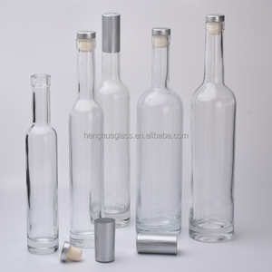 Chai Rượu Thủy Tinh Trong Suốt Super Flint 200Ml 375Ml 500Ml 750Ml Rượu Vodka Rượu Mạnh Rượu Gin Rượu Rum Chai Thủy Tinh Có Nắp Nút Chai - Product Image 3