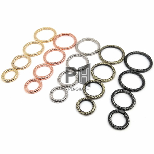 Cao cấp thép không gỉ Snap móc Carabiner cho túi xách, thắt lưng & Dog Chain Twist mùa xuân O-ring khóa với an toàn khóa cơ chế - Product Image 5