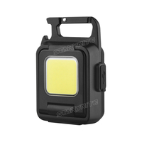 STARYNITE 800 Lumen Cadeau Personnalisé Ouvre-Bouteille Rechargeable COB Porte-clés Lampe de Poche Led