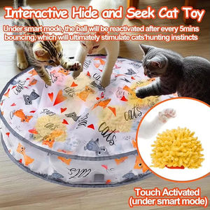 Jouets interactifs pour chat balle pochette de <span class=keywords><strong>jeu</strong></span> activée par le mouvement couverture de chasse tapis de <span class=keywords><strong>jeu</strong></span> cache-cache <span class=keywords><strong>jeu</strong></span> de capture de <span class=keywords><strong>souris</strong></span> - Product Image 2