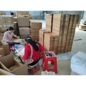 ชุดถาดเสิร์ฟไม้ไผ่ 5 ขนาด พร้อมหูจับ สำหรับใช้ในบ้าน โรงแรม ใส่กาแฟ ชา และของใช้ต่างๆ - Product Image 3