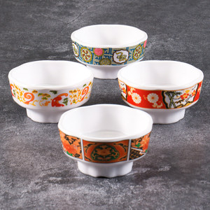 Tazón Comercial de Melamina Grado A5, Anticaídas, Bicolor, Pequeño, <span class=keywords><strong>para</strong></span> Arroz, Sopa, Papilla, <span class=keywords><strong>para</strong></span> Restaurante y Hotel - Product Image 3