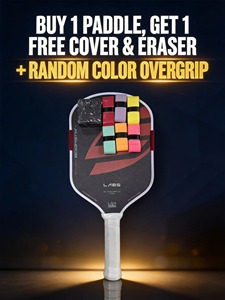 Raquette de pickleball en fibre de carbone Toray T700 de 5e génération avec noyau en mousse, style divertissement durable, projet LABS pour Boomstick <span class=keywords><strong>Selkirk</strong></span> - Product Image 6