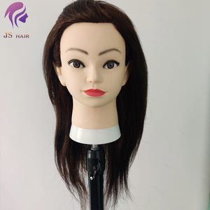 Tête <span class=keywords><strong>de</strong></span> mannequin asiatique pour l'entraînement aux <span class=keywords><strong>cheveux</strong></span> humains, tête <span class=keywords><strong>de</strong></span> mannequin à <span class=keywords><strong>cheveux</strong></span> courts avec <span class=keywords><strong>cheveux</strong></span> pour l'entraînement à l'enseignement et au coiffage - Product Image 2