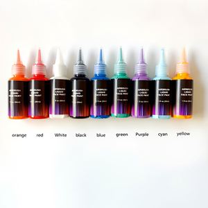 Peinture liquide professionnelle pour aérographe, à base d'eau, temporaire, pour le visage et le corps, adaptée à tous types de peinture - Product Image 2