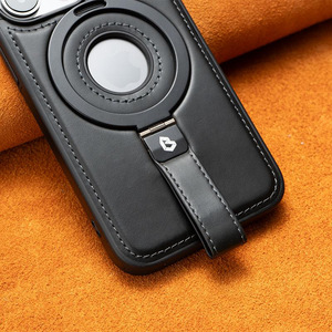 Funda Protectora para Celular GSCASE, Funda Trasera de Cuero PU al por Mayor para iPhone 15 Pro Max <span class=keywords><strong>16</strong></span> Pro 14 con Soporte de Anillo - Product Image 5