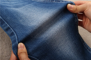 <span class=keywords><strong>Tissu</strong></span> en denim extensible doux <span class=keywords><strong>au</strong></span> toucher à prix abordable pour femmes - Product Image 2