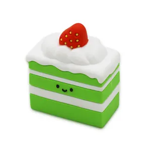 Good Reputation Supplier stamp Custom Rubber Plastic Stamp Toy Maker Flash Kids Stamp With cute food shape