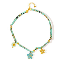 Collier écharpe multi-charmes en acier inoxydable, style classique tendance pour femmes, nouveaux accessoires de mode, vente en gros
