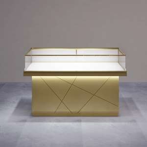 Sıcak satış fantezi mağaza iç dekorasyon tasarım cam alüminyum takı mağaza gösterisi kılıfları alışveriş merkezi kabine ekran perakende mağaza - Product Image 1