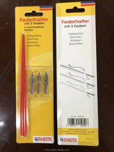 Stylo à plume tibétain de dessin animé, caricature, avec pointe ronde, fournitures d'écriture et de correction, calligraphie, esquisse, dessin - Product Image 4