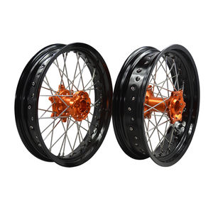 Roue Supermoto en alliage d'aluminium CNC de moto de 17 pouces pour <span class=keywords><strong>KTM</strong></span> EXC <span class=keywords><strong>SXF</strong></span> 250 <span class=keywords><strong>2023</strong></span> - Product Image 1
