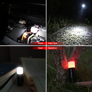 Bán buôn tùy biến Chứng Khoán Có sẵn Mini torch trắng + Red LED Đèn lồng không thấm nước chất lượng cao có thể sạc lại EDC đèn pin - Product Image 6