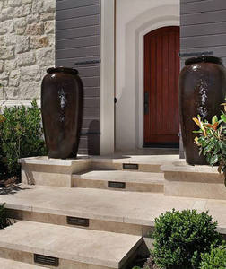 <span class=keywords><strong>Pavé</strong></span> extérieur en pierre naturelle Carrelage de piscine Carrelage de pont Pavés de sol en travertin - Product Image 4