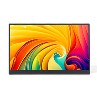 Moniteur portable 15,6 pouces IPS 1080P HD, extension intelligente pour ordinateur portable avec support intégré pour le bureau/les jeux