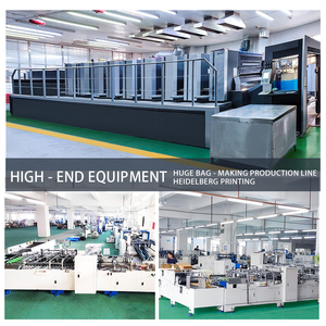 Tùy chỉnh ngà Board kraft giấy bao bì túi cho siêu thị quần áo triển lãm và mua sắm cán xử lý - Product Image 5