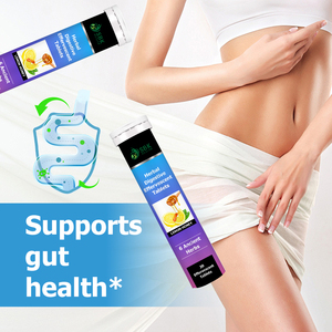 Custom Label OEM Digestive Effervescent Tablets Lemon Honey Flavor Promote Bowel Movements and Support Health Weight Loss - Product Image 3