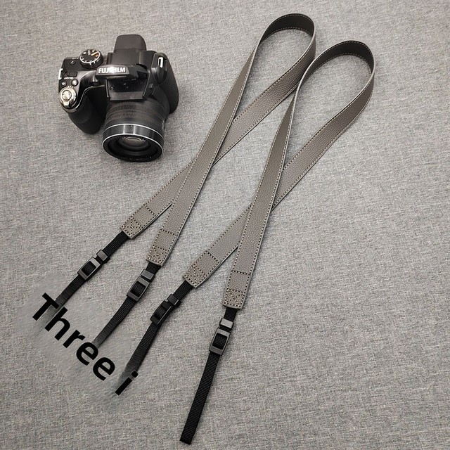 Factory Wholesale Solid-color Material Cross-body Camera Shoulder Strap Detachable Adjustable Length Universal Lanyard