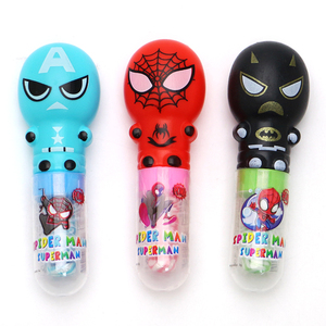 Sucette <span class=keywords><strong>Spiderman</strong></span> en forme de dessin animé avec sucette à bulles - Product Image 3