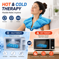 Enveloppe de gel réutilisable World-Bio pour épaule, thérapie chaude et froide, attelle de compression pour la rééducation sportive et médicale