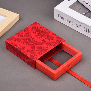 Hot bán trượt ngăn kéo 3d nổi khung hiển thị lưu trữ đồ trang sức hộp bao bì với logo in - Product Image 5