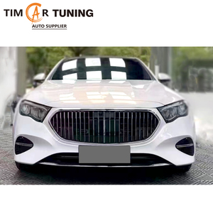 Tim Front Grill MB E-Class W214 Facelift (2024 +) Sao/GT/Ma Lưới Tản Nhiệt-Bóng Đen W214 Nướng Thay Thế E260 E300 - Product Image 3