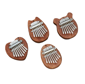Gỗ Rắn 8-Lưu Ý <span class=keywords><strong>Mini</strong></span> Ngón Tay Cái Đàn Piano Kalimba Xách Tay Năm Ngón Tay Đồ Chơi Cho Trẻ Em Giáo Dục Cụ Vui Vẻ Để Chơi - Product Image 1