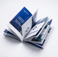 Service d'impression de catalogues et de livres sur papier couché brillant, avec logo personnalisé, impression offset CMJN couleur, reliure parfaite, haute qualité