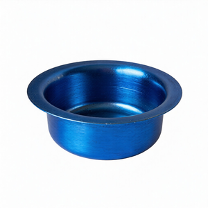 Pièces de tôlerie et d'emboutissage en acier inoxydable, support de bougie, base de lampe à huile, pièces d'aromathérapie usinées CNC pour usinage OEM - Product Image 3