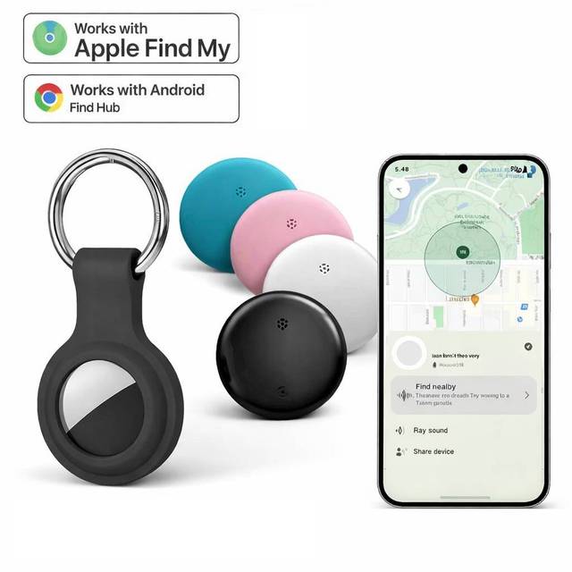 Dual System IOS Android Find Hub Wireless Tag MFI Locator Anti Lost IP67 Mini Global Find My Smart Tag Air Tag GPS Tracker