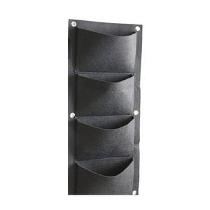 Classic Style Vertical Felt Pocket Planter Flora Felt Living Wall Planter <b>Pot</b> Garden Wall Planting Bags Grow Bag for Flower - Product Image 1
