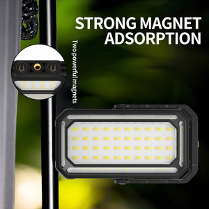 Lampe de camping solaire XY-008, lampe de travail LED 10000mAh, éclairage extérieur rechargeable pour le camping et les situations d'urgence - Product Image 3
