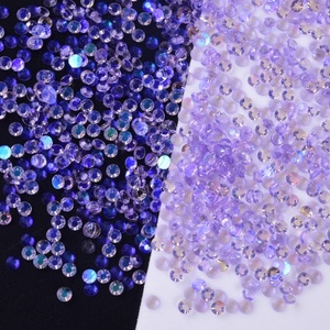 OLeeya Vente en gros Aurora 3mm Pierres transparentes à dos plat Gelée Résine Non Hot Fix Strass pour le bricolage - Product Image 3