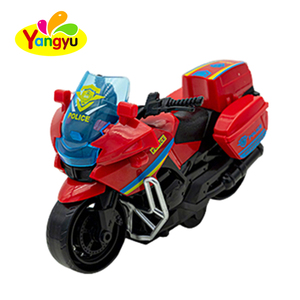 Scatola Espositiva di Caramelle a Forma di Moto della Polizia con Azionamento a Inerzia OEM ODM, 8 Pezzi, Etichetta Privata, Vendita all'Ingrosso - Product Image 5