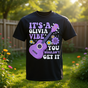 Camiseta It's A Olivia Vibe You Wouldn't Get It Groovy - Product Image 3