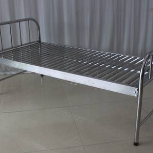 Cama de Hospital Manual de Acero Inoxidable para Uso Médico, Cuidado de Ancianos, Residencia de Ancianos, Clínica, Hospital General, Optimizada para la Comodidad - Product Image 5