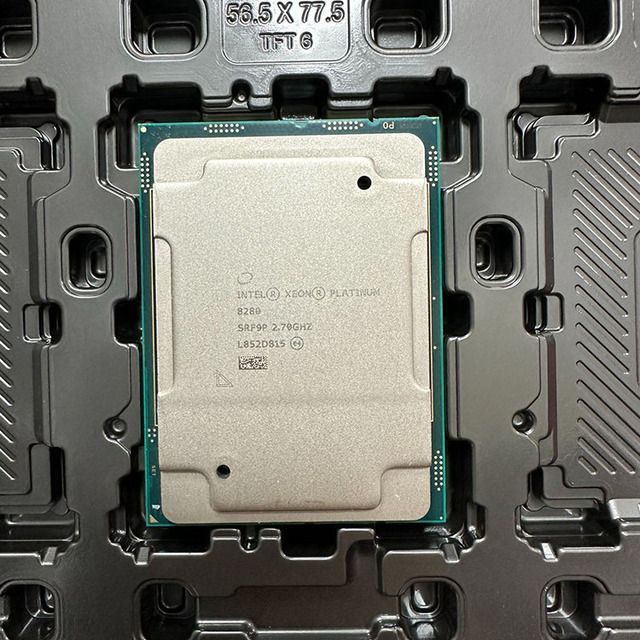 Intel Xeon Platinum 8280 SRF9P 2.70GHz 28Cores 56 Threads 205W Server Processor
