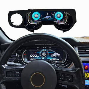 Panel de Instrumentos Digital LCD de 12.3 Pulgadas, Velocímetro de Cabina Virtual para Ford Mustang Shelby GT500 Viper 2009-2014 - Product Image 1