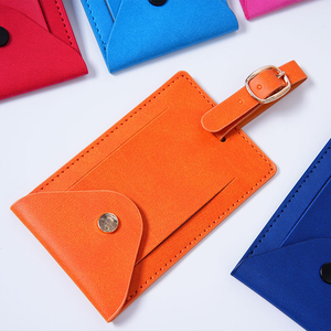 Porta Carte d'Imbarco Creativo Multicolore a Forma di Aereo, Etichetta per Bagagli in Pelle PU Portatile e Resistente, Accessorio da Viaggio - Product Image 6