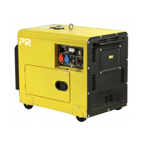 10 kW Leiser Offener Inverter-Generator mit Automatischem Fernstart, 400V/110V Spannung, 1500 U/min, Anhänger-Typ Stromgenerator
