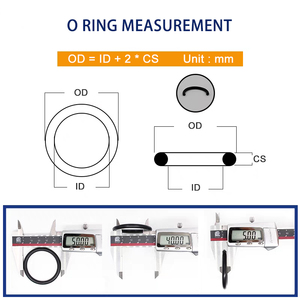 Premium kalite özelleştirilebilir şeffaf silikon O Ring kiti UV dayanıklı su geçirmez açık uygulama Premium kauçuk ürünleri - Product Image 3