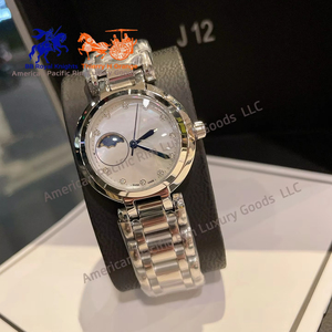 Montres à quartz pour femme Longnes Bestseller, design élégant et décontracté, affichage élégant avec aiguilles, boîtier carré en acier inoxydable, bracelet. - Product Image 1