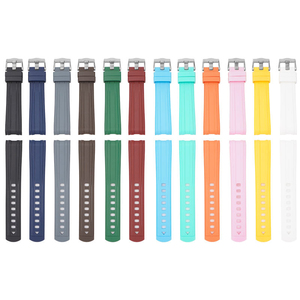 Bracelet de montre 20 mm en caoutchouc TPU à extrémités courbées, 12 couleurs, pour Omega X <span class=keywords><strong>Swatch</strong></span> <span class=keywords><strong>Moon</strong></span> Watch Moonswatch - Product Image 1