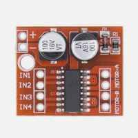 Modul Penggerak Motor Mini Dual HBridge Kontrol Kecepatan dan Pembalikan PWM untuk Motor Stepper