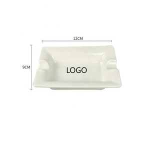 Cendrier en porcelaine blanche de luxe, cendrier en <span class=keywords><strong>céramique</strong></span> avec logo personnalisé, porte-cigarettes pour la maison, le bureau, la salle de séjour - Product Image 5