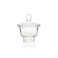 Dessiccateur de laboratoire Dessiccateur à vide en verre Boro3.3 avec plaque en porcelaine
