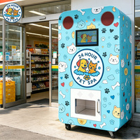 Machine à laver et sécher les chiens à monnayeur, distributeur automatique de lavage pour animaux de compagnie, écran tactile compatible SDK, options de paiement multiples, 1 an