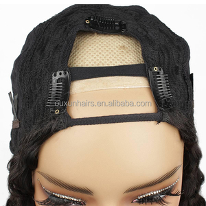 Peluca suelta rizada más vendida V U parte 100% cabello humano vietnamita y mongol crudo, cutícula alineada, pelucas rizadas sin pegamento en todos los tamaños - Product Image 6