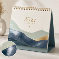 Planificateur Quotidien 2027 – Calendrier de Bureau Permanente sur Chevalet – Impression Personnalisée Inspirante – Utilisation au Bureau – Calendrier Flip sur Pied